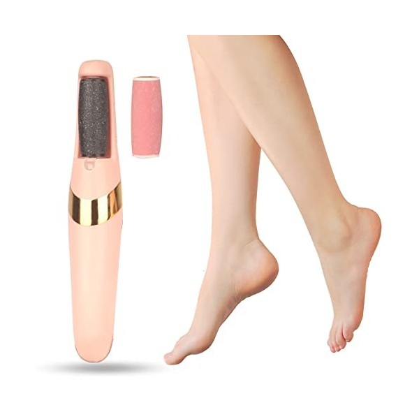 Râpe électrique pour pieds - Râpe électrique pour callosités - Rechargeable - Pour pieds - Imperméable - Élimination de la pe