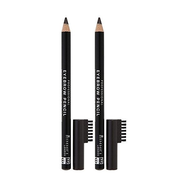 Rimmel London Professional Eyebrow Pencil Hazel 2 Pack