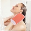 minkissy 2 Pièces Gants De Bain Épaissir Mitaines En Boucle Épaisse Gants De Massage Gants De Gommage De Douche Gants DÉpura