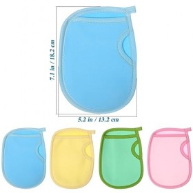 FRCOLOR Mitaines De Bain Gant De Lavage Du Corps Gants De Bain De Douche Exfoliants Mitaines De Bain Pour Douche Massage Spa 