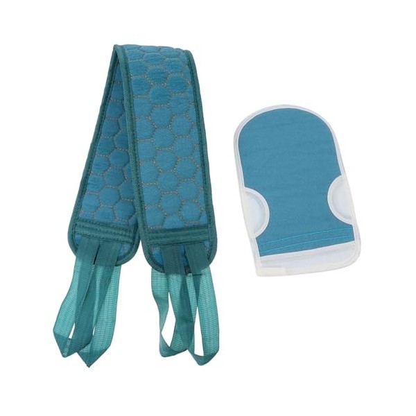 POPETPOP 2 Pcs Serviette De Bain Gants Exfoliants Épurateur Douche Spa Serviette Exfoliante Bain Corps Brosse Cheveux Serviet