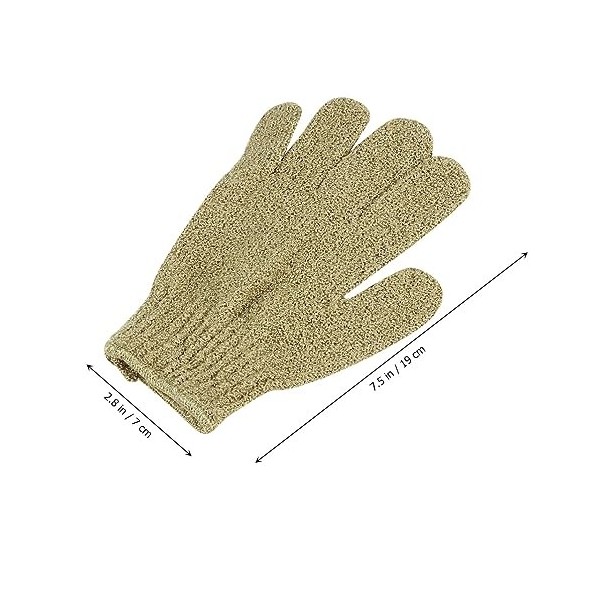 FOMIYES 2 Paires De Gants De Douche Pour Le Gants De Lavage Pour Le Bain Moufles De Douche Pour Une Utilisation Sous La Douch