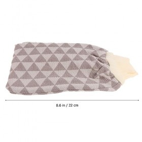 FOMIYES Gants De Douche En Nylon Gants De Bain Exfoliants Gommage Corporel Accessoire De Bain Serviette De Bain Givrée