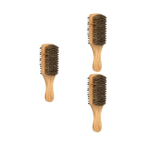 POPETPOP Brosse À Cheveux Barbe Brosse À Barbe Brosse Démêlante À Barbe Brosse Lissante Brosse À Lisser Barbe Peigne À Cheveu