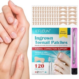Patch de correction des ongles des pieds | Correcteur dongles respirant 120 pièces | Patchs de correction des ongles pour so