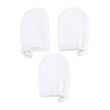 Mikinona 3 Pièces Gants De Spa Gants De Gommage Pour Le Corps Démaquillants En Microfibre Débarbouillettes Serviette En Micro