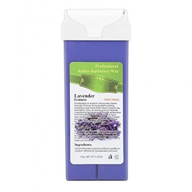 Rouleau de Cire épilatoire Professionnel, épilation Longue Durée, Enlève les Poils des Racines, épilation sur Grande Surface 