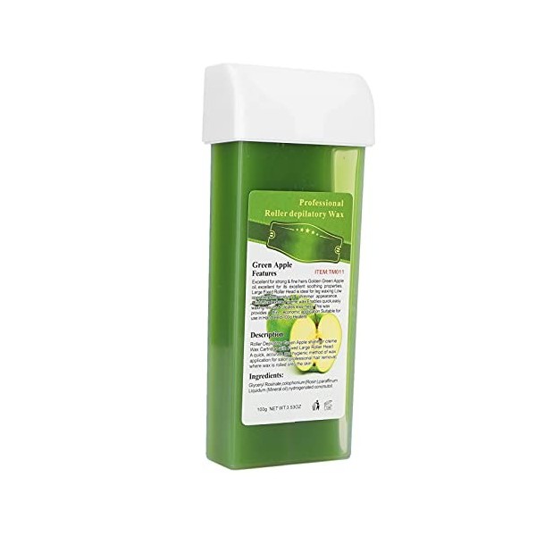 Rouleau de Cire épilatoire Professionnel, épilation Longue Durée, Enlève les Poils des Racines, épilation sur Grande Surface 
