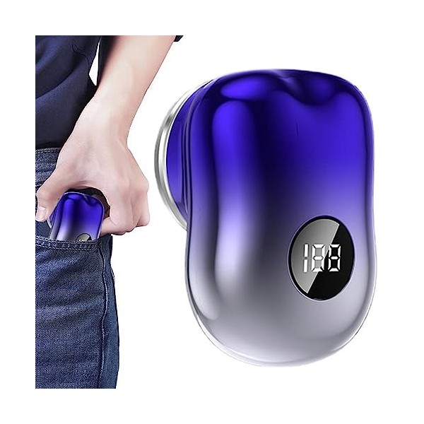 Rasoir électrique pour hommes - Mini rasoir électrique,Rasoir rechargeable charge facile, cadeau danniversaire de mini rasoi