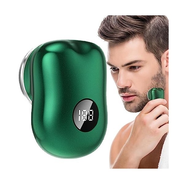 Rasoir électrique pour hommes - Mini rasoir électrique,Rasoir rechargeable charge facile, cadeau danniversaire de mini rasoi