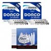 Dorco Lamettes 2x100 Stainless Steel Single Edge Razor Blades + 20 allumettes hémostatiques Shave Factory