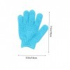 FOMIYES 4 Pièces Gants De Gommage De Bain Exfoliant Pour Le Corps Gants De Douche Exfoliants Épurateurs De Bain Épurateur De 