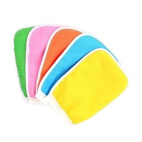minkissy 5 Pièces Gant De Gommage Pour Le Corps Gant De Bain Gant De Gommage Pour Le Corps Gant De Gommage Coréen Gants De Ba