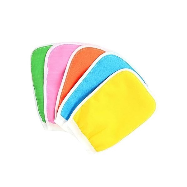 minkissy 5 Pièces Gant De Gommage Pour Le Corps Gant De Bain Gant De Gommage Pour Le Corps Gant De Gommage Coréen Gants De Ba