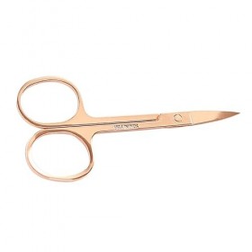 minkissy 1Pc Acier Inoxydable Visage Cheveux Ciseaux Acier Inoxydable Visage Ciseaux Nez Cheveux Ciseaux Courbe Moustache Cis