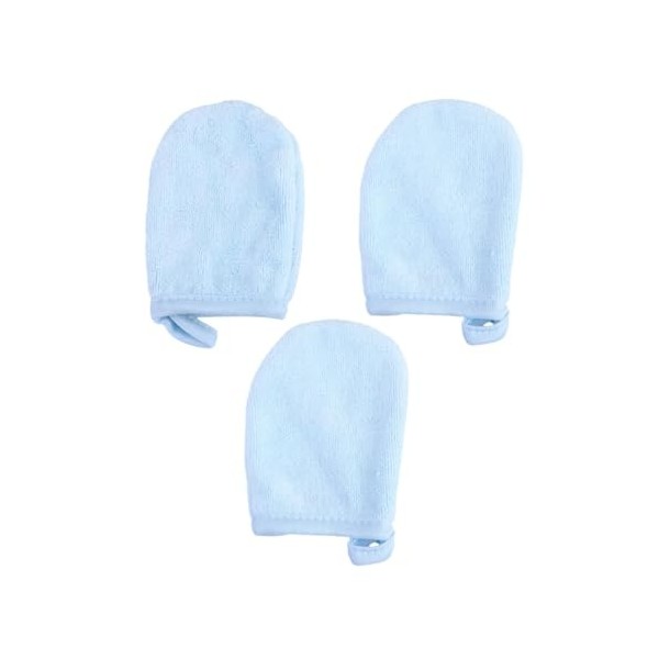 BIUDECO 3 Pièces De Nettoyage Pour Houppettes Gants De Nettoyage De Maquillage Exfoliant Pour La Peau Gant Exfoliant Débarbou