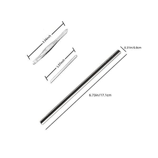 Stylo de gravure professionnel pour cheveux - Stylo de rasage multifonction pour modélisation des poils du visage