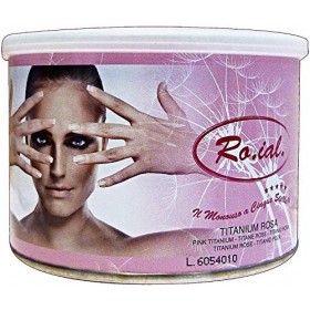 roial Cura Farma Ceretta Épilation 400 ml Titane Rose - 400 g