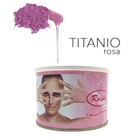 roial Cura Farma Ceretta Épilation 400 ml Titane Rose - 400 g