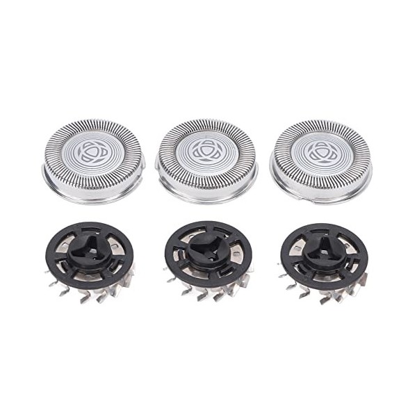 Lames de Rechange pour Rasoir en Acier Inoxydable, 3 Pièces, pour S3000 et S3102, Rasage en Profondeur, Multifonctionnel avec