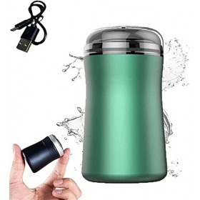 Rasoir électrique lavable au format de poche, mini rasoir rechargeable et étanche, rasoir électrique portable de voyage pour 