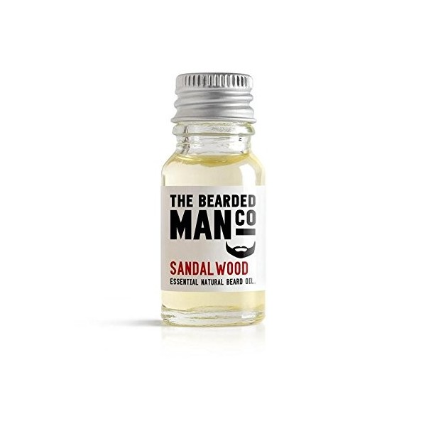 Sandalwood The Bearded Man Huile à barbe 10 ml