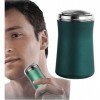 Rasoir électrique lavable de poche pour homme, rechargeable par USB, étanche et silencieux, cadeau de Saint-Valentin pour hom