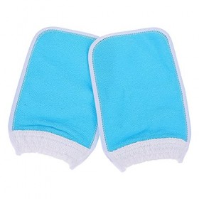 minkissy 2 Pièces Gants De Bain Éponges De Bain Pour Douche Gant De Toilette Pour Bain Exfoliant Gant De Douche Mitaines De B