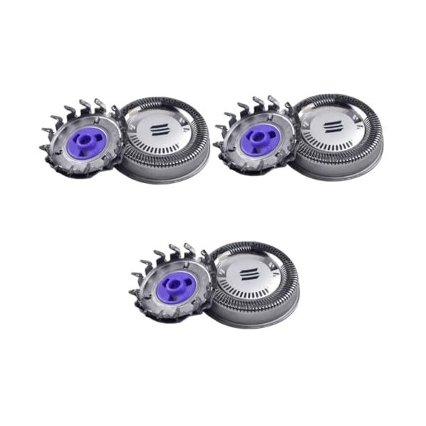 POPETPOP 2 Pièces Tondeuses De Rasoir Électriques Remplacer La Tête De Coupe Cosmétique Pour Faire Pivoter Le Rasoir Pour Le 