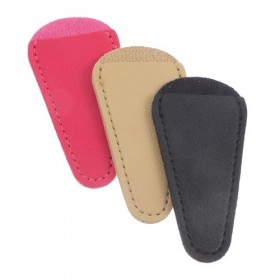 FRCOLOR 3 Pièces Ciseaux Noirs Ciseaux De Broderie Accessoires De Gaine En Cuir Protecteur De Ciseaux Outils De Cheveux Dents