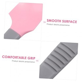 POPETPOP 2 Pièces Spatule De Cire De Silicone Bâtons De Cire Applicateur De Cire De Silicone Mini Spatule Applicateurs De Maq