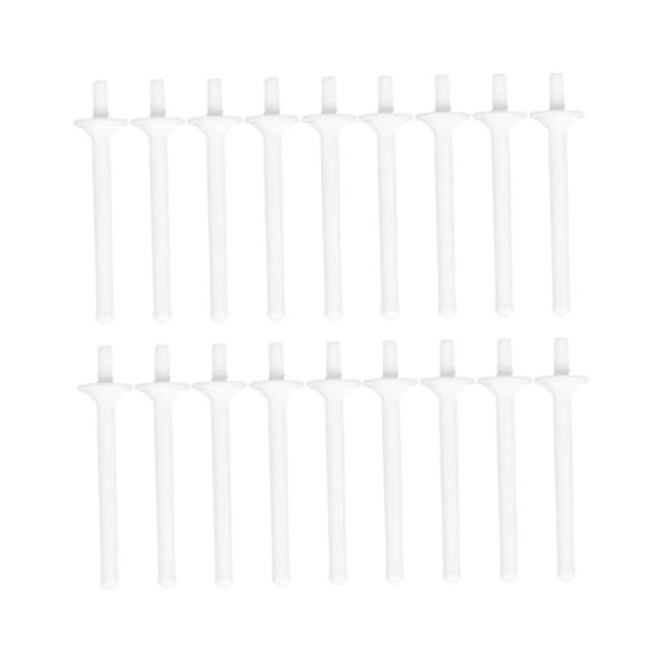 minkissy 50Pcs De Cire De Cheveux De Nez Outils De Nettoyage Kit De Cire Pour LÉpilation Dame Outils Tige De Cire De Cheveux