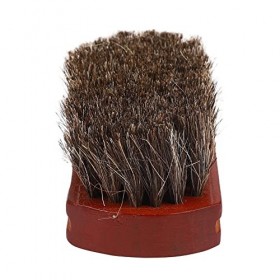 Balawin 2X Manche en Bois Moustache Naturel Cheveux Moustache Barbe Brosse Faciale Barbe Nettoyage Rasage Barber