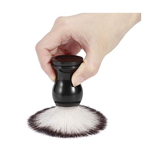 Omabeta Blaireau à Barbe, Blaireau pour Hommes Facile à Transporter, Poils de Brosse de Haute qualité, adapté à Une Utilisati