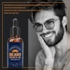 Huile de barbe, Après-shampoing à lessence de barbe naturelle nourrissante et réparatrice douce 30 ml, Produits de renforcem