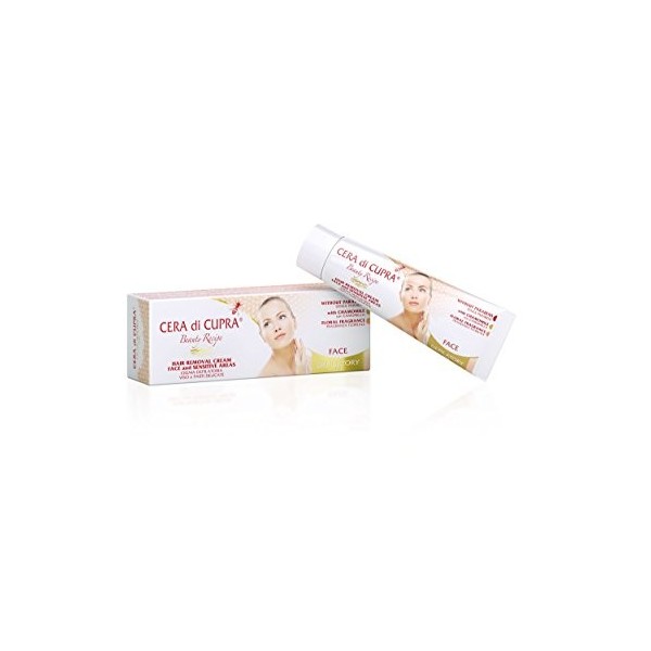 Cera di Cupra Crème Dépilatoire pour Visage/Parties Délicates - Lot de 2