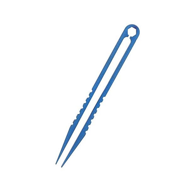 TC4 Titanium Tweezers Pince à épiler Alliage de Titane pour les Poils du Visage, les Poils Incarnés, les échardes et l’extrac