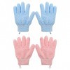 minkissy 4 Pièces Gants De Gommage De Bain Gant De Douche Exfoliant Serviette Exfoliante Gants De Luffa Gants Exfoliants Pour