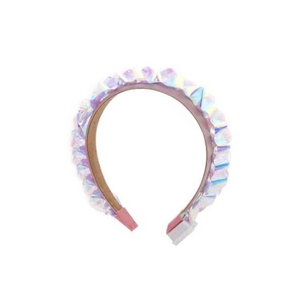 Hopeup Bandeaux créatifs pour enfants, bandeau lumineux dhalloween, Design scintillant, bijoux de cheveux ornementaux, accro