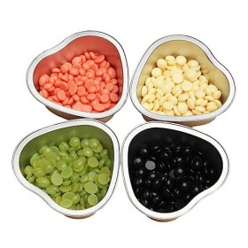 FRCOLOR 6 Pièces Outil De Cheveux Outil De Cheveux Chauffe-Cire Outil De Cheveux Bol De Cire De Fusion Chauffe-Bol De Cheveux