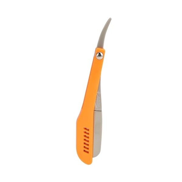 Porte-couteau à Barbe, Support de Tondeuse à Barbe Droite Toilettage Trop Portable pour Homme pour un Usage Domestique SILVE