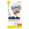 Gillette SkinGuard Sensitive Rasoir avec technologie Flexball pour peaux sensibles homme + 2 lames de rechange