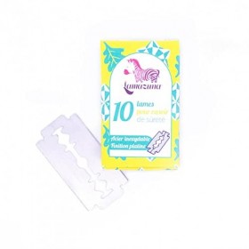 Lamazuna Lames Pour Rasoir de Sécurité 10 Lames