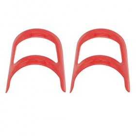 EXCEART 2Pcs Barbe Shapers Barbe Rasage Modèles Pochoirs Barbe Façonner Des Outils de Style pour Hommes Rouge 