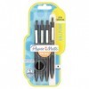 Papermate Lot de 4 stylos à bille Noir