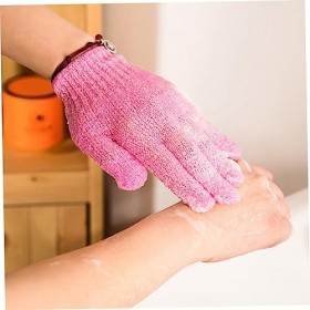 POPETPOP 4 Paires De Gants De Bain Dissolvant De Peau Morte Gants De Lavage De Bain Massés Gants Exfoliants Gant De Gommage D