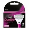 Lames de rasoir pour femme Wilkinson Sword Quattro for women Sensitive.