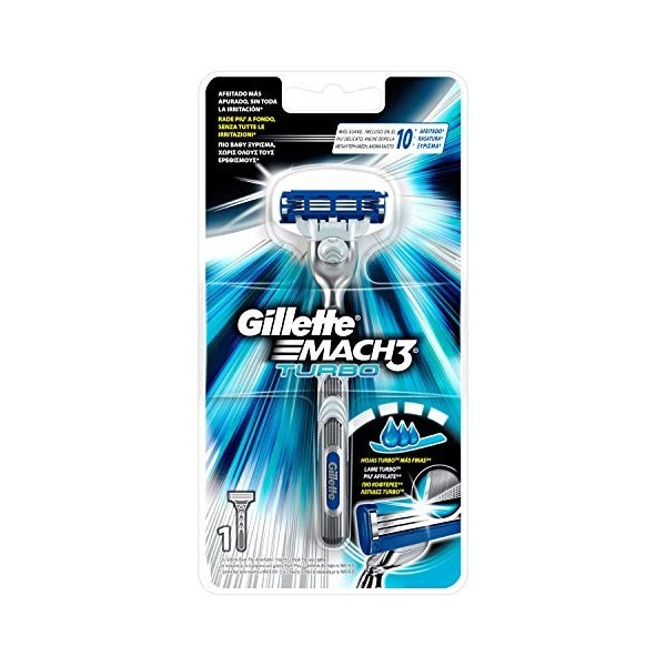 Gillette Mach3 Turbo - Rasoir pour homme