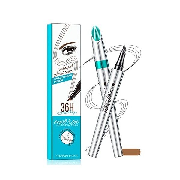 ArchDefine 3D Microblading 4-tip Eyebrow Pen, Archdefine Eyebrow Pen, 4 Tipped Precise Brow Pen, 3D Waterproof Microblading E