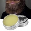 Cire à modeler la barbe 30 ml, cire à moustache, soin de la moustache à la barbe portable, cire lissante pour hommes